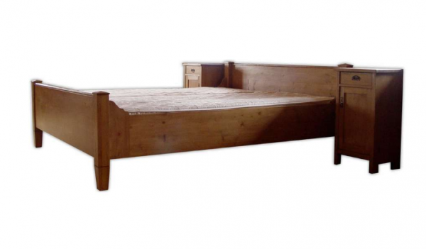Bett Doppelbett Bettgestell 180x200 Massiv Landhausstil Weichholz Bauernmöbel Fichte
